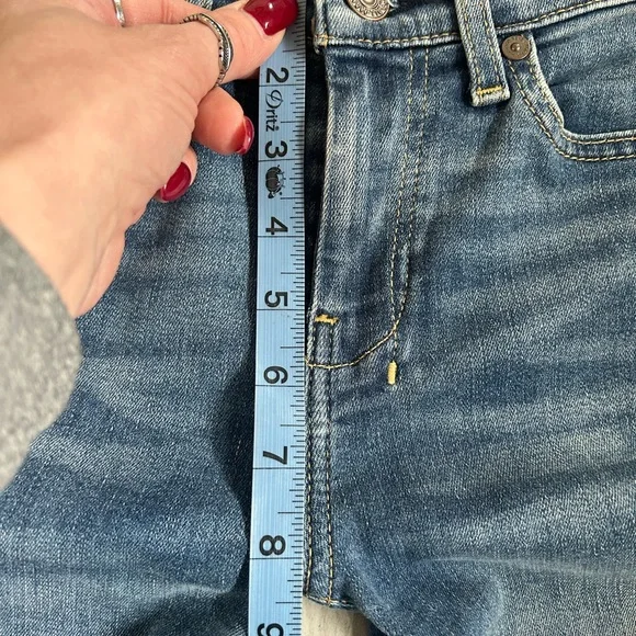 7 For All Mankind Dojo Tailorless Bootcut Flare Jean w/ Embroidered Back Pockets - Picture 16 of 16